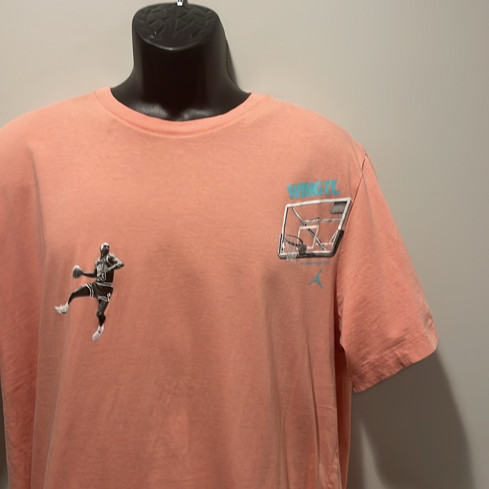 Nike Peach Graphic Short Sleeve Tee